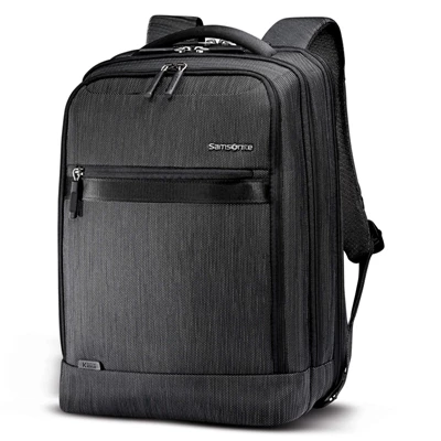 Mochilas Business Samsonite SXK Prime Expandable Backpack Black/Silver | YW7520496